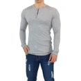 thumbnail image 3 of Playeras John Leopard Henley Ajuste Perfecto Slim Fit Cd, 3 of 8