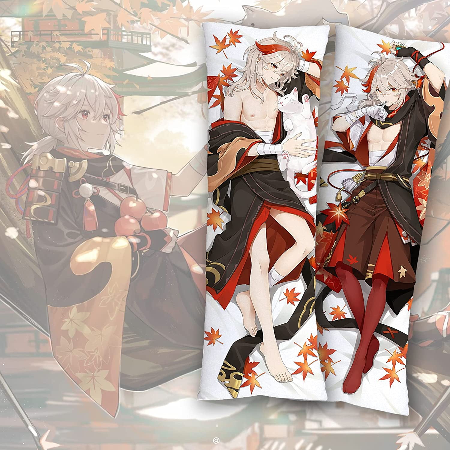 HTAIGUO Pillowcase Kaedehara Kazuha Body Pillow Case Cover Dakimakura 59 x20 150x50cm Walmart