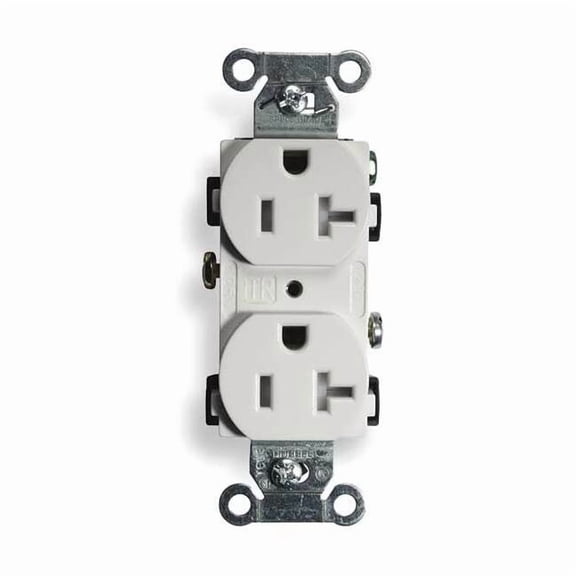 Hubbell Wiring Device-Kellems BR20WHITR