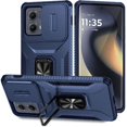 thumbnail image 1 of Funda para GANGXUN Motorola edge 5G 2024 - Soporte metálico, Función magnética, Azul, 1 of 5