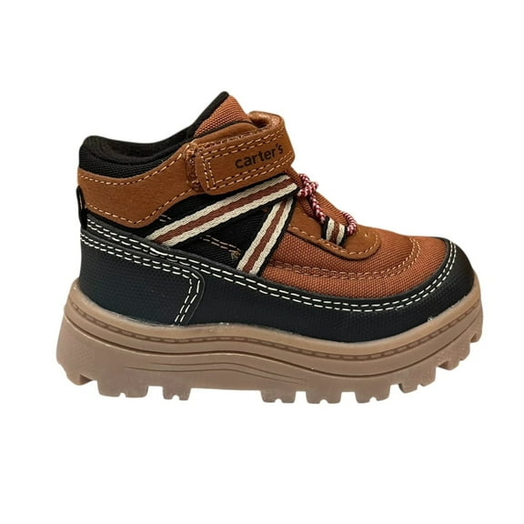 Carter's Donner Toddler Boy's Slip-on Sporty Boot Size 7 Brown/Black Shoes