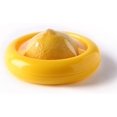 thumbnail image 4 of 2Pack Transparent Film Fruit Sealed Crisper Box Refrigerator Fruit and Vegetable Cut Semi-Frozen Crisper Box Kitchen Food Storage Box Yellow, 4 of 9