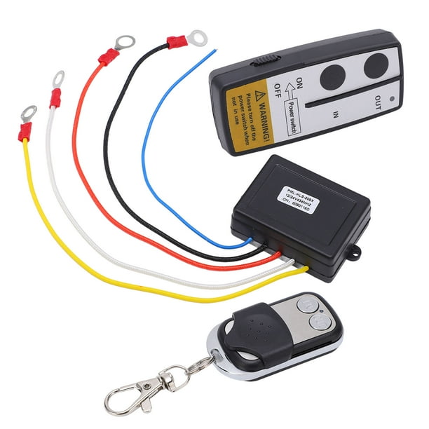 Kit de cabrestante inalámbrico, control remoto de cabrestante inalámbrico, control de cabrestante inalámbrico, receptor de control de cabrestante, rendimiento de primera categoría