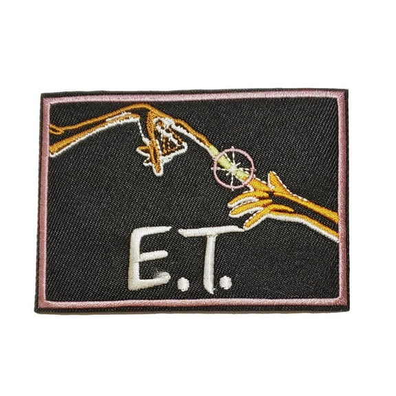 E.T. Hands 3.5 Inches Wide Embroidered Iron On Patch