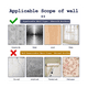 thumbnail image 5 of 20 piezas de soportes de cortina autoadhesivos, ganchos de varilla para colgar cortinas de pared, clip fijo, ganchos de almacenamiento ajustables, abrazadera A, 5 of 6