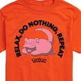 thumbnail image 3 of Pokémon - Relax, Do Nothing - Men's Short Sleeve Graphic T-Shirt, 3 of 5