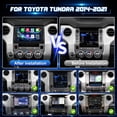 thumbnail image 3 of Pantalla para Auto Leadfan 9" Android CarPlay Inalámbrico Tundra, 3 of 8
