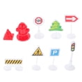 thumbnail image 4 of 12Pcs Children's Toys Street Traffic Sign Delicate Road Signal Signage Scene, 4 of 8