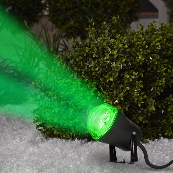 Projecteur LED de Noël (Vert) 2,5591 po x 4,3307 po x 9,7501 po x 0,5513 lb