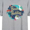 thumbnail image 3 of Disney - Beach Buddies - Juniors Ideal Flowy Muscle T-Shirt, 3 of 5