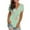 Green summer womens Shirt, variant on Womens Tops Summer 2022,Summer Floral Tops for Women Classic V Neck Tshirts Short Sleeve Cute Tops Casual Loose Blouse Tunic