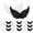 Assorted Color, variant on 24pcs Mini Plastic Angel Wings for Crafts, Cake Decorations, Birthday Party Embellishments, Charms, Ornaments and More
