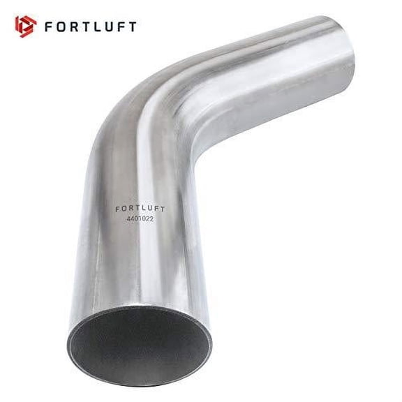 FORTLUFT Universal Mandrel Exhaust Bend Pipe 60 Degree Stainless Steel 2.25''/57mm