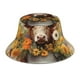 thumbnail image 1 of Fotbe Bucket Flower Cow Sombrero Tipo Pescador con Estampado – Sombrero de Sol de Algodón de Moda para Playa, Golf, Pesca, 1 of 6