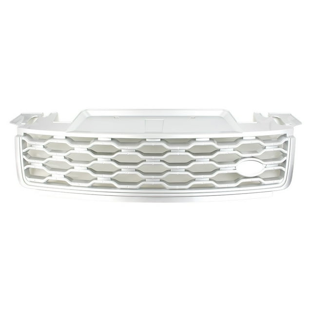 Grille avant Auto pour Land-Rover pour Range-Rover Sport 2018-2021 Argent Noir Accessoires de Voiture ABS