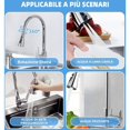 thumbnail image 4 of Douchette Cuisine Robinet 360 Degres, 3 Modes Embout Robinet Cuisine avec Aerateur, Mitigeur Evier Cuisine Tete de Robinet Rotative, Adaptateur Robinet Universal Orientable (chrome) esquí esquí Gafas de esquí, 4 of 5