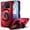 Red, variant on Compatible with Nokia C210 with Tempered Glass Screen Protector, Nagebee Full-Body Protective [Military-Grade] Magnetic Car Mount Ring Holder Durable Phone Case Cover (Red)