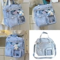 thumbnail image 2 of Giaone Ita Bag Backpack Purse Clear Shoulder Bag Transparent School Bag Daypack, 2 of 20