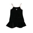 thumbnail image 3 of Vestido de princesa corto de verano para niña, de color liso, sin mangas, con tirantes finos, de poliéster, 3 of 7