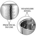 thumbnail image 4 of Rice Cooker Liner Rice Cooker Inner Pot Universal Stainless Steel Rice Cooker Inner Pot Replacement Electric Cooker Inner Pot for Boiling and Porridge Cooking (1.6 L), 4 of 5