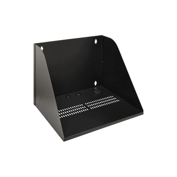 Tripp Lite 20" Wide Wall Mount IT Equipment Shelf Black Max 200lbs SRWOSHELFSM