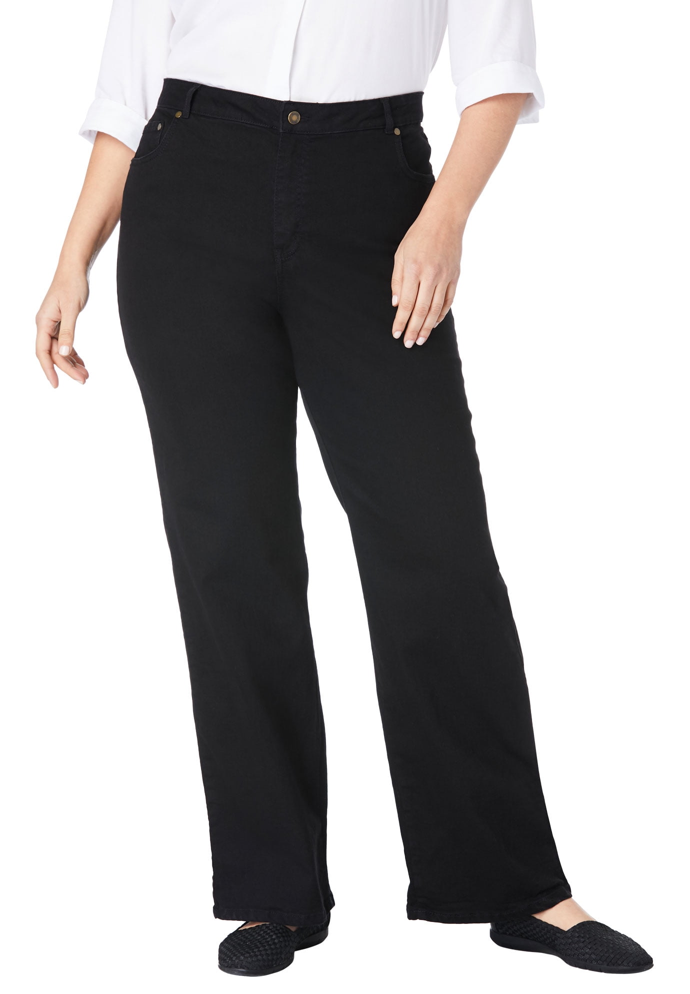 wide leg jeans walmart