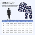 thumbnail image 3 of KLL Mom And Baby Owls Sleepwear Mens Flannel Pajamas,Long Cotton Pj Set, 3 of 7