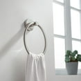 thumbnail image 2 of Kibi Circular 4-Piece Bathroom Hardware Set, 2 of 2