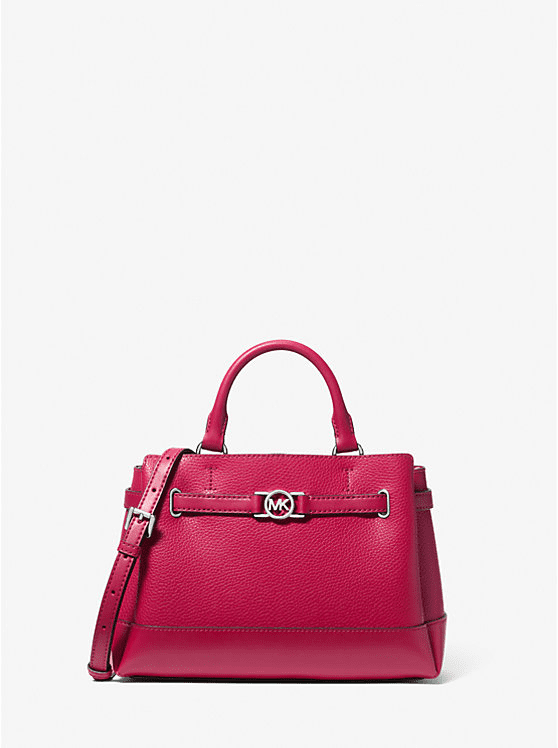 Michael Kors Outlet Avril Extra-Small Leather Satchel - Thyme
