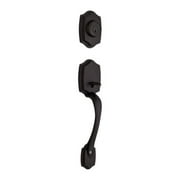 Kwikset Single Cylinder Venetian Bronze Handleset With Cove Knob Featuring SmartKey