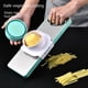 thumbnail image 4 of Rallador de Papas Doméstico, Cortador de Verduras Multifuncional de Acero Inoxidable, Triturador de Cocina y Herramienta para Fregar., 4 of 5