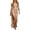 AA-Beige588, variant on XIAONU Women's One-Shoulder Maxi Dress Ruched High-Slit Maxi Dresses Evening Wedding Formal Gown