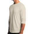 thumbnail image 3 of Gaukiv Men's Three Quarter Sleeve Shirts Raglan Crew Neck Shirts Solid Color Baseball Tops Complexion M, 3 of 7