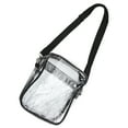 thumbnail image 1 of Clear PVC Transparent Shoulder Bag Durable Design for Security Beach Travel Stadium Approved, 1 of 7