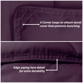 thumbnail image 3 of Southshore Fine Living, Inc. Full Size Comforter, Queen Bedding, Apartment Essentials, Purple, 3 of 9