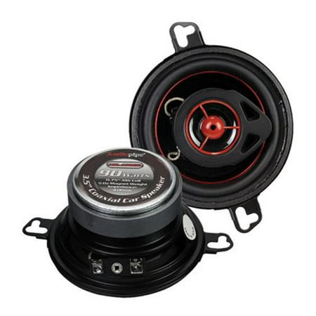 Audiopipe CSL1302R 3.5 in. 2 Way Pair Speaker (Best 2 Way Car Speakers)