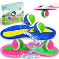 thumbnail image 1 of Juego de paletas Jalunth Ball Catch Toss, 21 cm, 2 bolas, paquete de 2, 1 of 7
