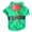A004- Green, variant on Dog Christmas Outfit Small Dog Shirt Snowman Print Red Dog Sweater for Small Dogs Dog Clothes for Small Dogs Dog Winter Clothes Holiday Pet Apparel, 1 Pack
