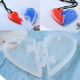 thumbnail image 3 of Love Heart Charms Pendant Silicon Mold DIY Making Jewelry Resin Mould Craft, 3 of 5