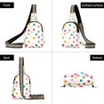 thumbnail image 7 of FORMRS Womens Crossbody Sling Bag Travel Daypack Shoulder Chest Backpack, Polka Dot, 7 of 7
