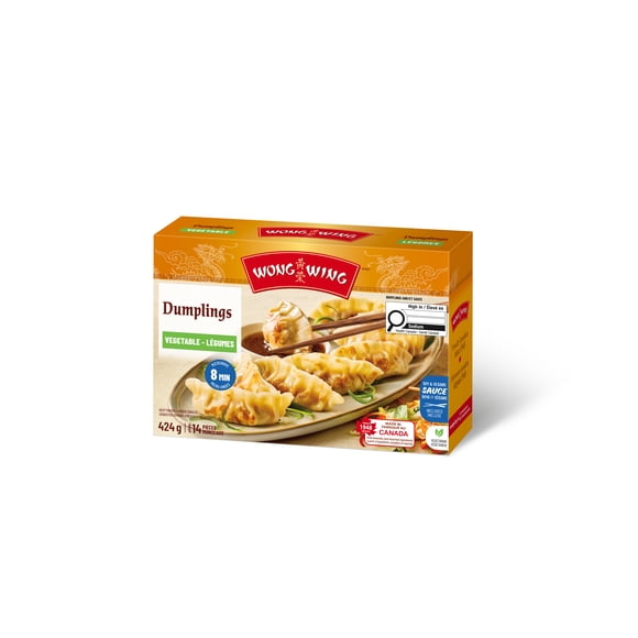 Wong Wing Dumplings aux Legumes 424 G