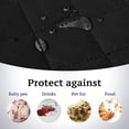 thumbnail image 4 of Eurhowing Reversible Loveseat Slipcover 2-Seater, Waterproof Non-Slip Quilted Couch Cover, Pet Friendly Sofa Protector with Elastic Straps, Black, 4 of 5