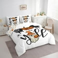 thumbnail image 3 of Feelyou Horror Ghost Child Twin Bedding Sets 7-Piece, Pumpkin Sipder Print Bedding Comforter Set, Gothic Halloween Theme Reversible Sheet Sets, Ultra Soft Home Decor, 3 of 7