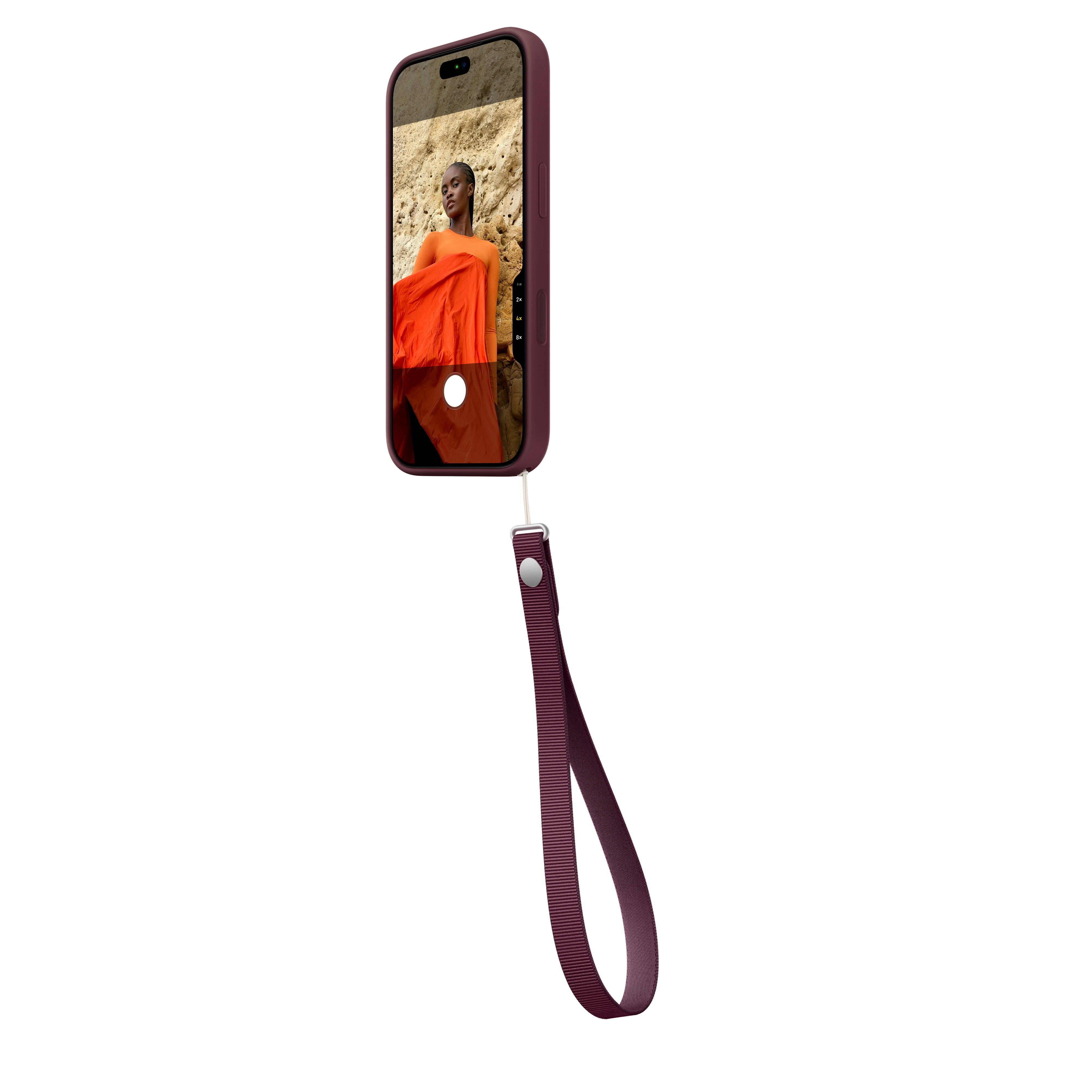 Apple Wrist Strap – Burgundy