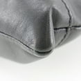 thumbnail image 5 of Pre-Owned BALENCIAGA Navy Clip M Clutch Bag 373834 Lambskin Made in Italy Black A5 Zipper clip Unisex (Fair), 5 of 9