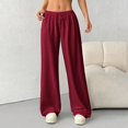 thumbnail image 6 of Women's Jogging Pants Loose Straight Leg for Sports and Athletic Activities, 6 of 9