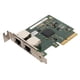 thumbnail image 5 of Adaptador de red para servidor de 10/100/1000 Mbps, 2 puertos RJ45, activación remota, tarjeta de red PCIe autoadaptativa para Gigabit Ethernet, 5 of 14