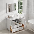 thumbnail image 4 of Vanity Art 48" Single Sink Bathroom Vanity Set with Engineered Marble Top and Free Mirror, 4 of 9