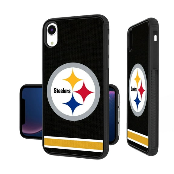 Pittsburgh Steelers iPhone Stripe Design Bump Case