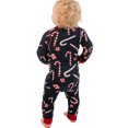 thumbnail image 3 of LazyOne Candy Cane Matching Family Christmas Pajamas, Pajamas for Baby & Kids, Teens, Adults and Dog, 3 of 7